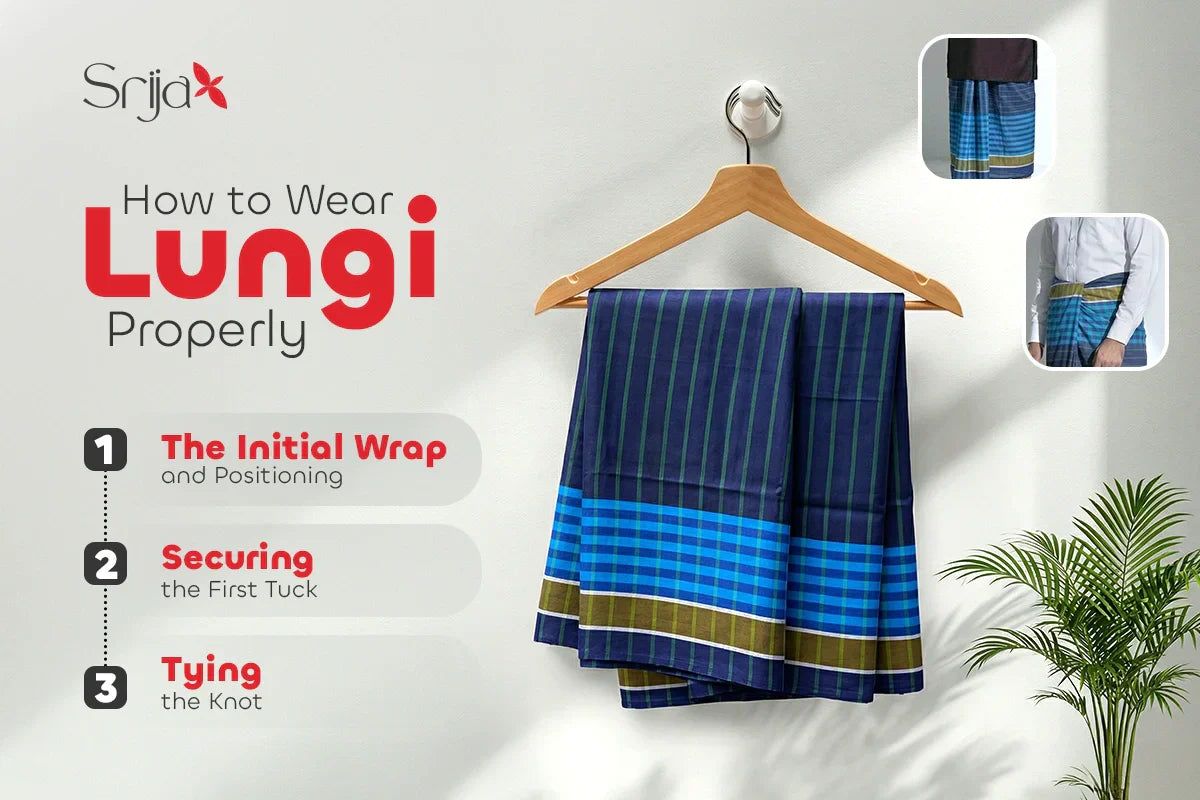 How to Wear Lungi Properly (Step Guide)
