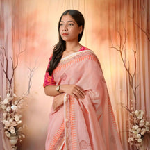 Exclusive AuroraX Handloom Cotton Saree