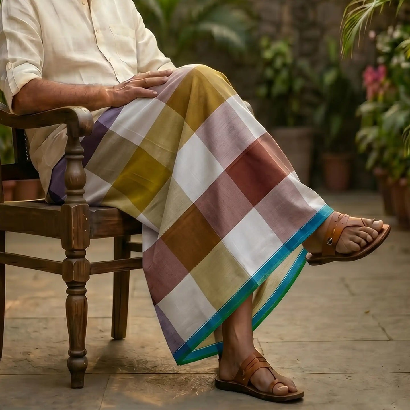 ExclusiveX Lungi for Men with Classic Daily Wear Design