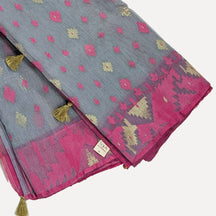 Classic Handloom Dhakai Jamdani Cotton Saree Collection: Vibrant Hues, Intricate Motifs