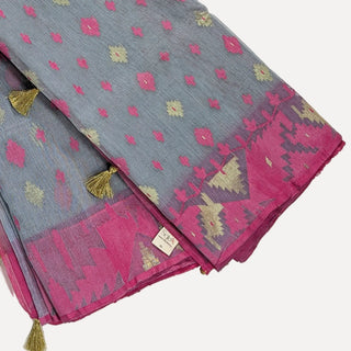 Classic Handloom Dhakai Jamdani Cotton Saree Collection: Vibrant Hues, Intricate Motifs