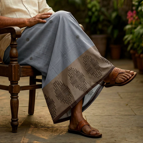 ExclusiveX Lungi Classic Comfort with Artisan-Woven Cotton