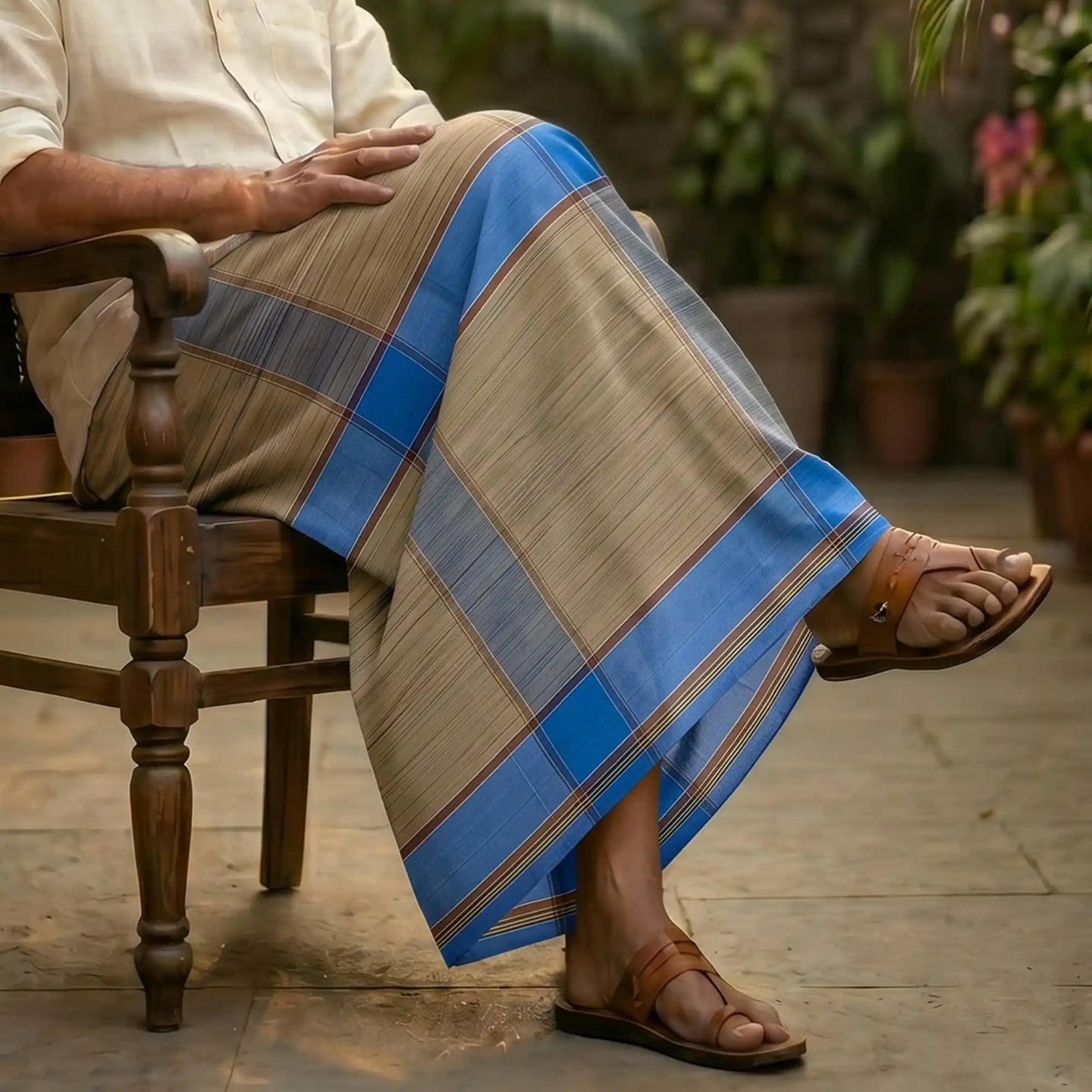 ExclusiveX Lungi for Men with Soft Breathable Fabric