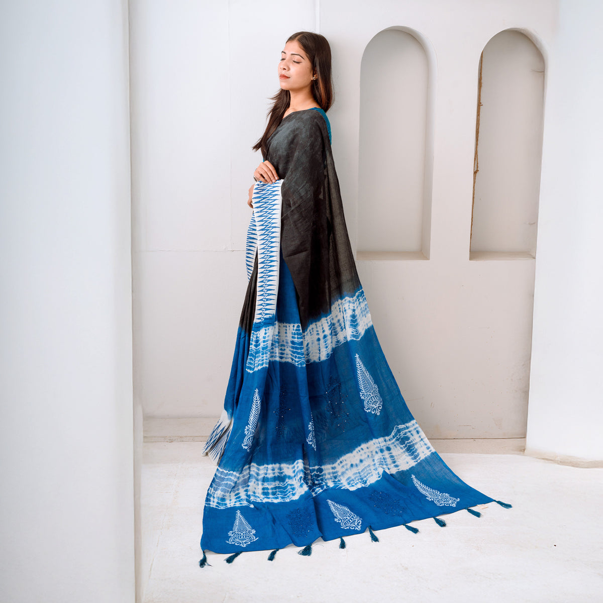 Black and Blue Done Softly