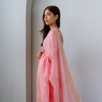 Eco Friendly Orchid SkyX Silk Saree