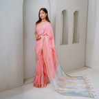 Eco Friendly Orchid SkyX Silk Saree