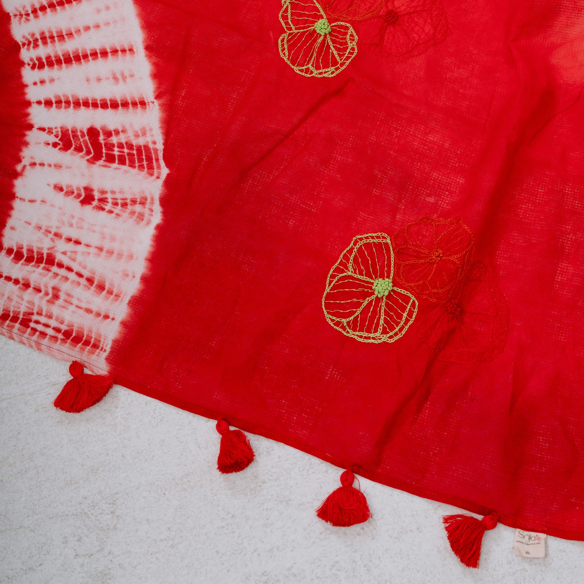 Winter RoseX Hand Embroidered Saree