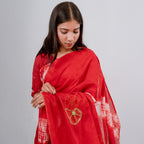 Winter RoseX Hand Embroidered Saree