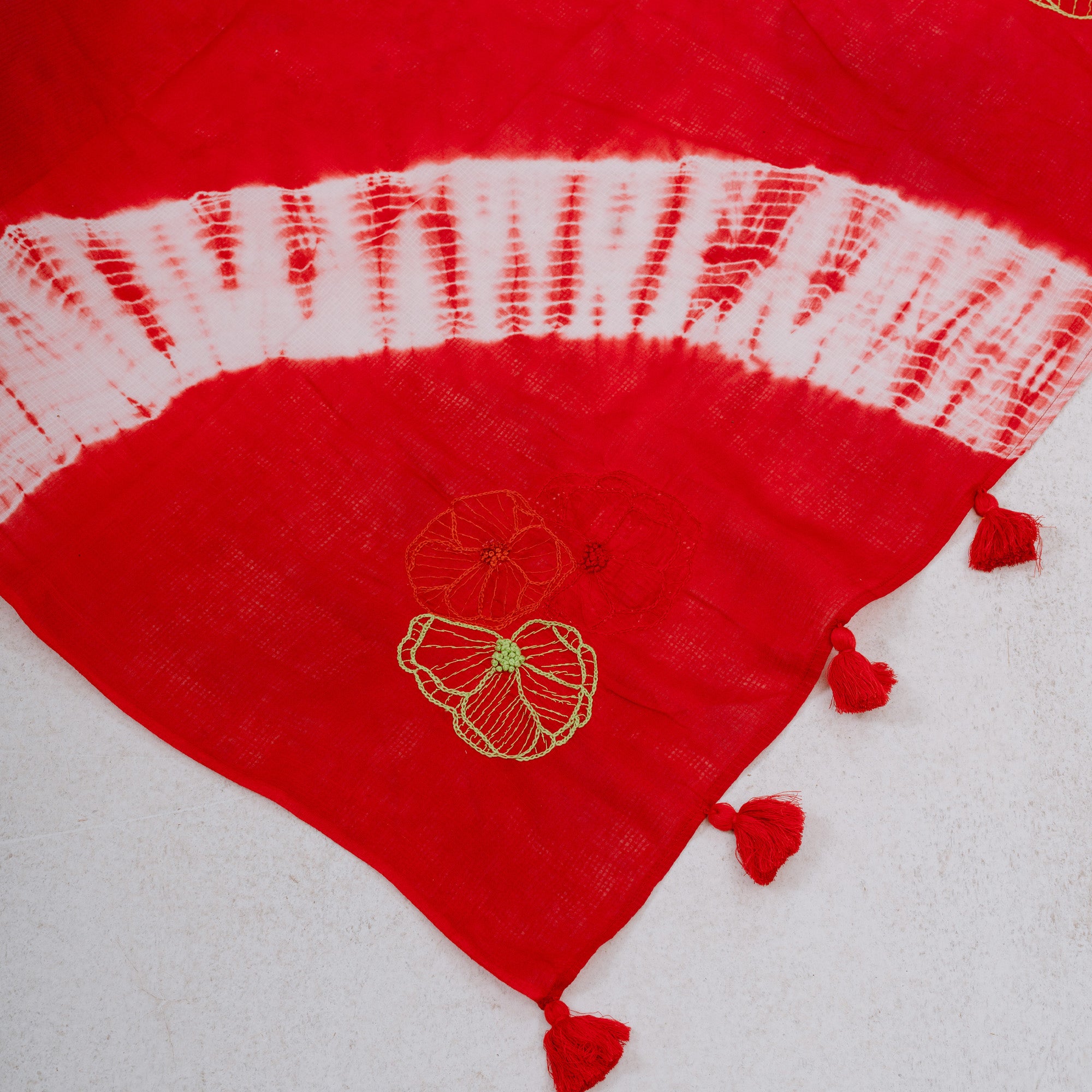 Winter RoseX Hand Embroidered Saree