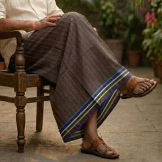 RegularX Cotton Lungi with a Modern Traditional Look