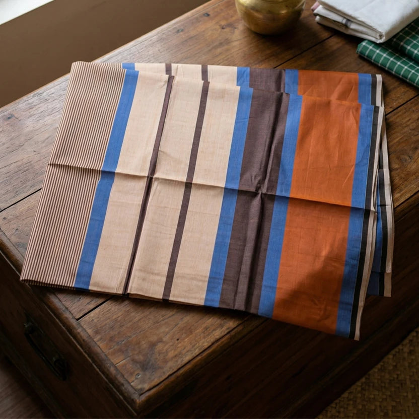 High-Quality Handloom Cotton ExclusiveX Lungi for Men